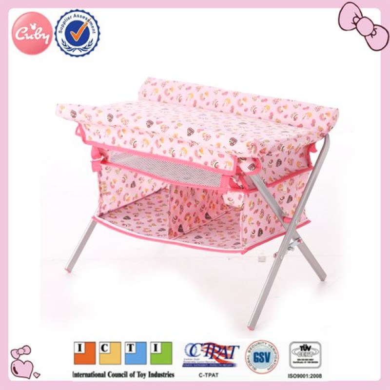 Portable Doll Bed Factory - Folding Travel Toy Bed Imagination Play