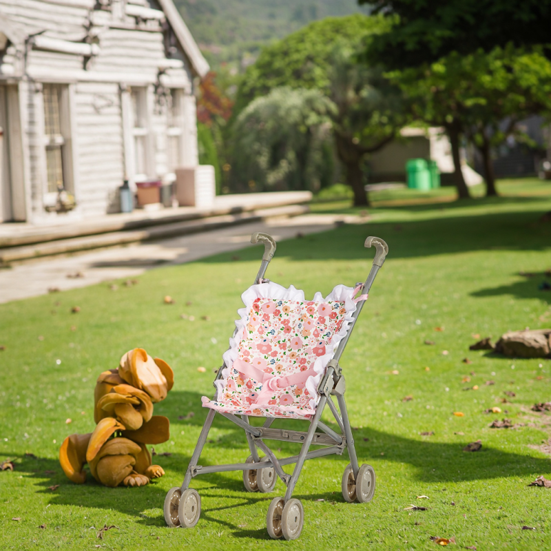 Premium Doll Stroller Manufacturer - 4-Wheel Push Cart Toddlers Toy