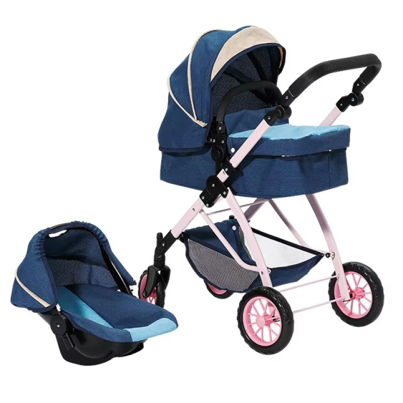 Baby Stroller Manufacturer - OEM ODM 3 in 1 Easy Folding Big Pram