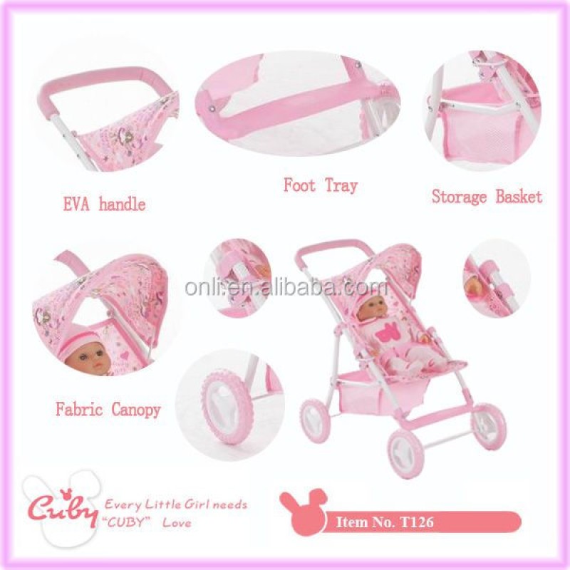 Twin Toy Stroller Factory - Fashion Style Baby Toy Stroller