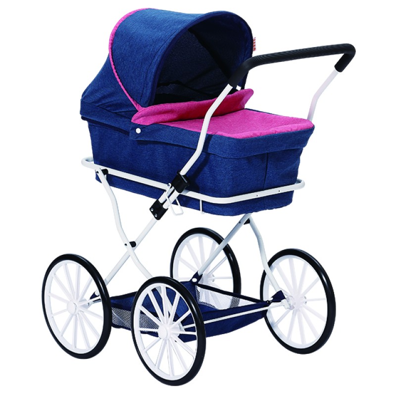 Classic Pram Factory - Large Quality Bling Fabric Doll Carrier