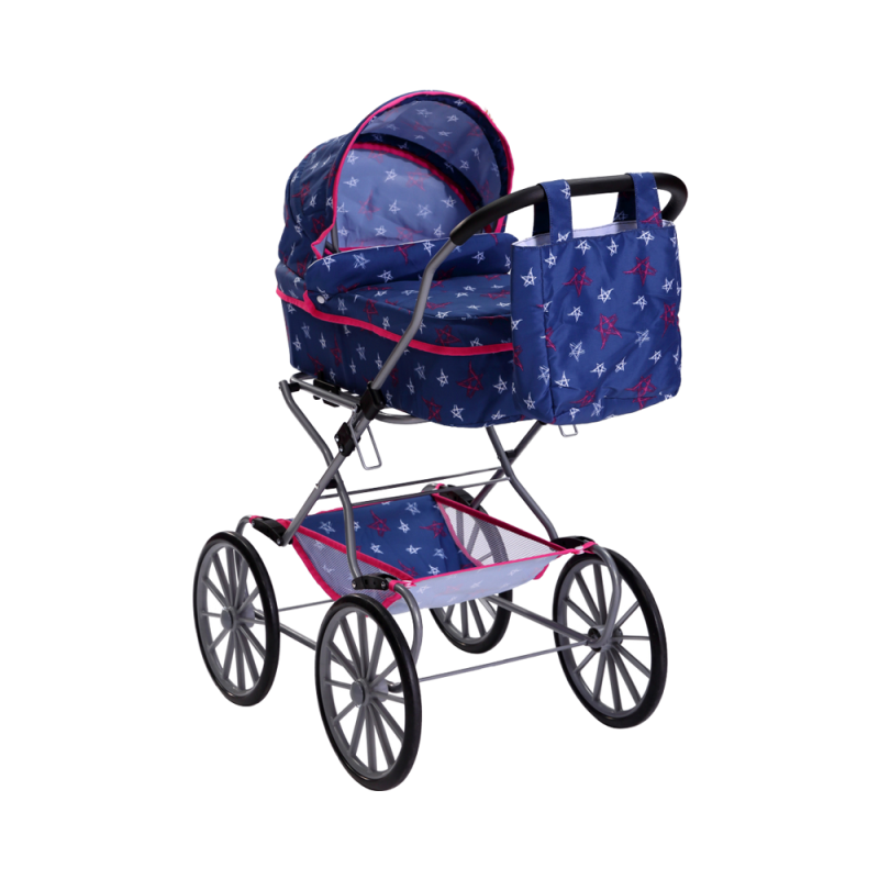 Doll Stroller Factory - Deluxe Metal Frame Play Toys Direct Sale