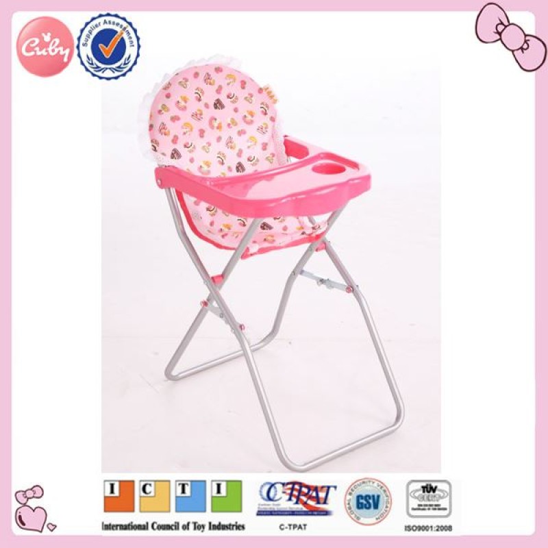 Doll High Chair Factory - New Arrival Tray Role Play Interaction