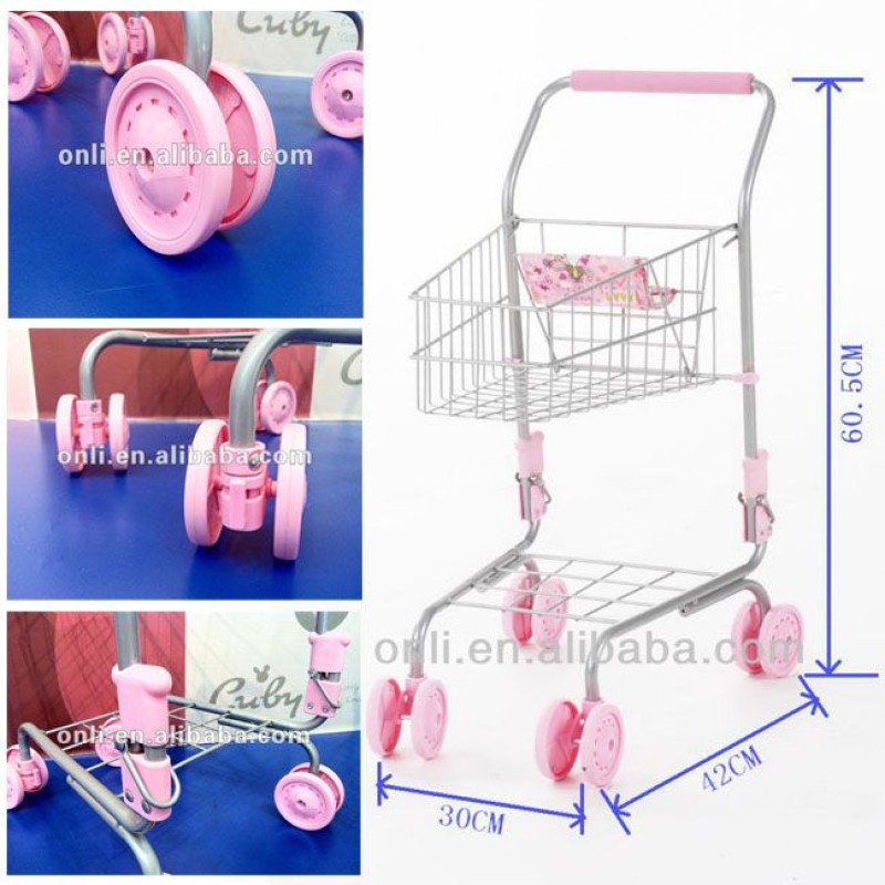 Mini Cart Factory - Factory Direct Small Steel Kids Shopping Stroller