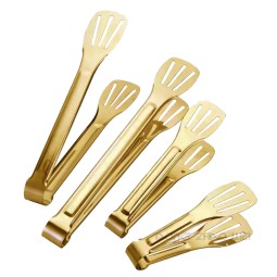 Food Tongs Manufacturer - Restaurant Metal 5-12 Inches Food Clip