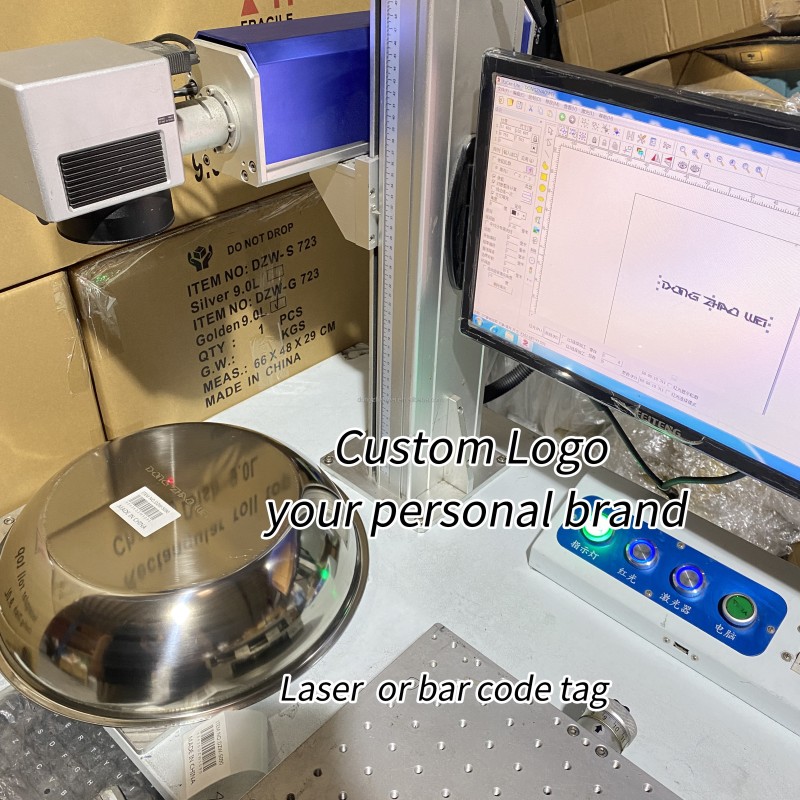 Salad Bowl Factory - Hotel Buffet Rose Golden Stainless Steel Stand