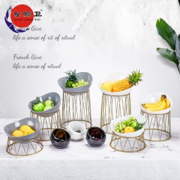 Display Stand Manufacturer - Modern Style Gold Stainless Steel