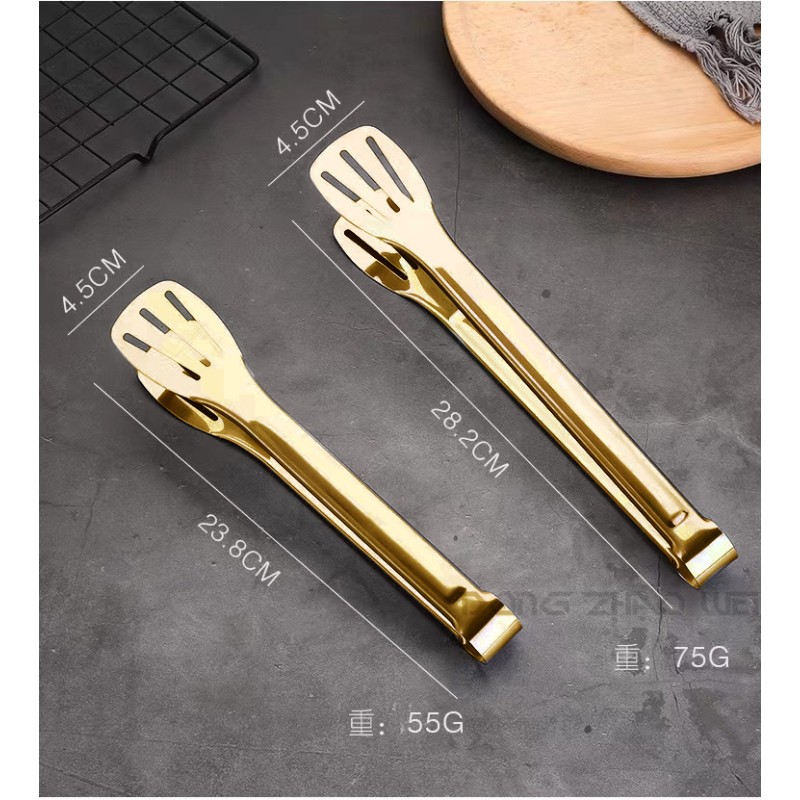 Food Tongs Manufacturer - Restaurant Metal 5-12 Inches Food Clip