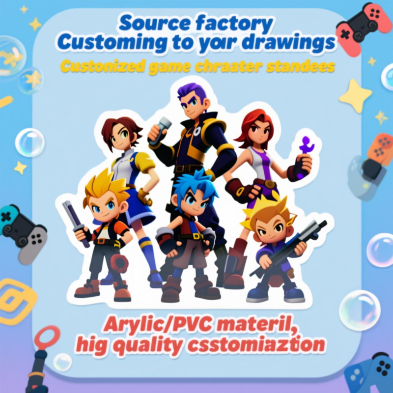 Acrylic Stand Factory - Custom Anime PVC ABS Desktop Display