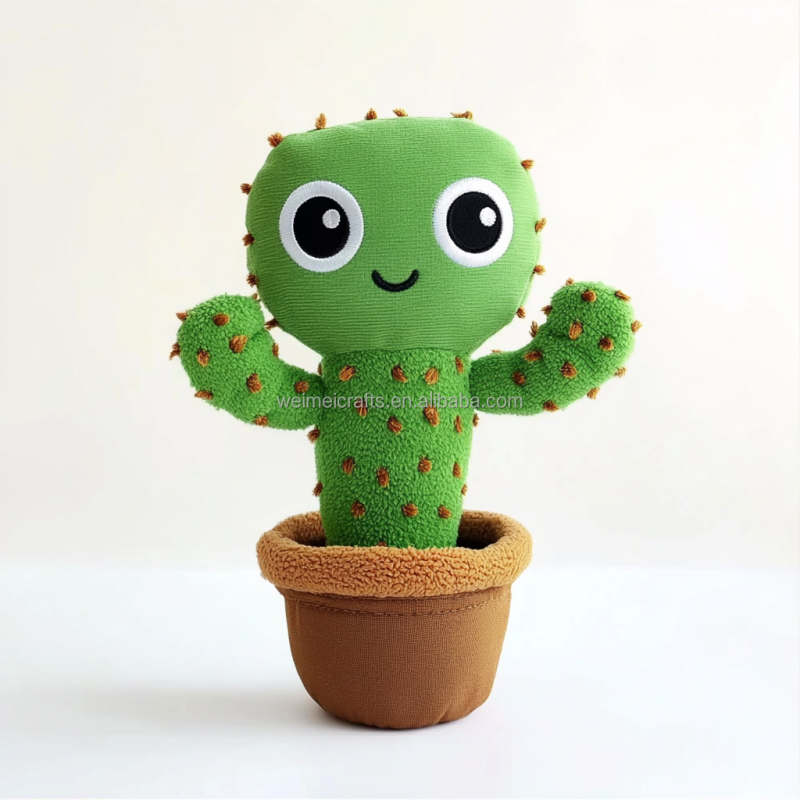 Talking Cactus Toy Factory - Custom Rechargeable Dancing Plush