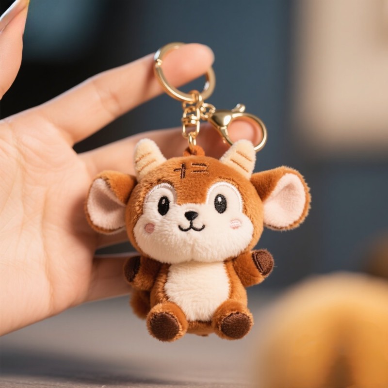 Rabbit Keychain Factory - OEM/ODM PVC Plush Couple Bag Charm