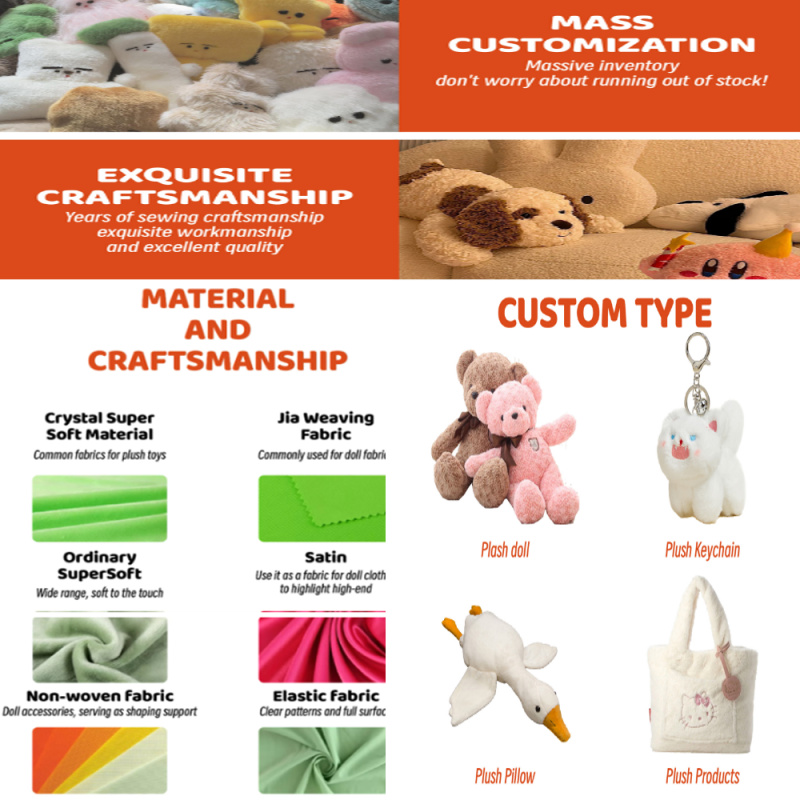 Plush Toy Factory - Mass Production Personalized Stuffed Doll