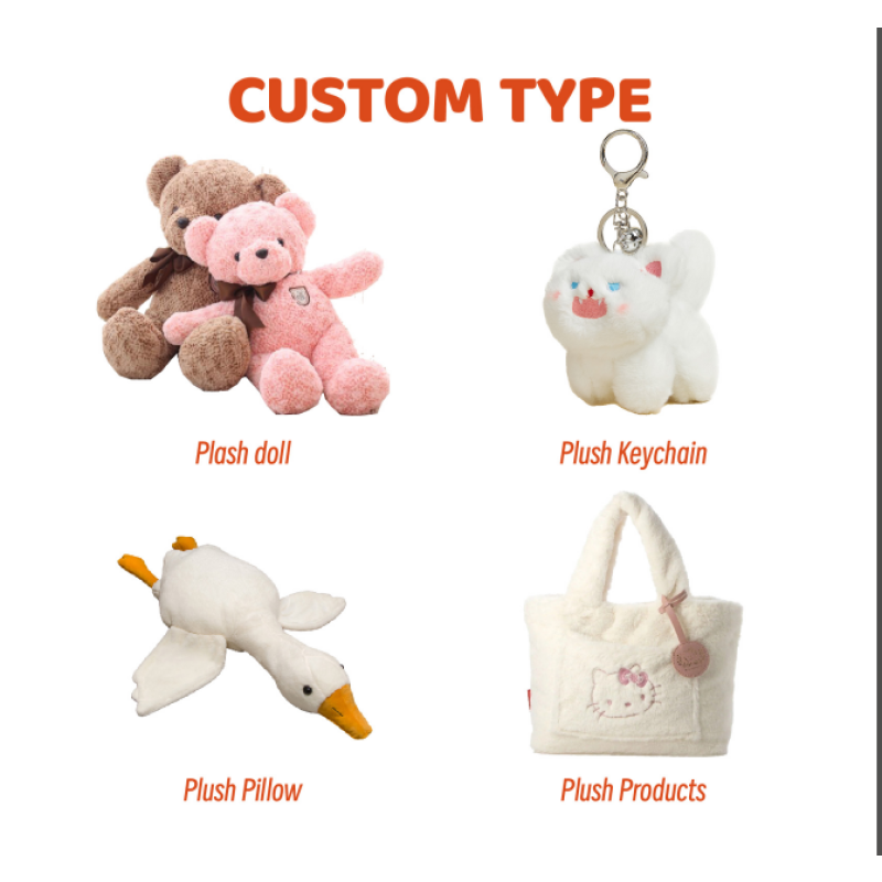 Plush Keychain Manufacturer - OEM/ODM Custom Soft PVC Cotton Charm