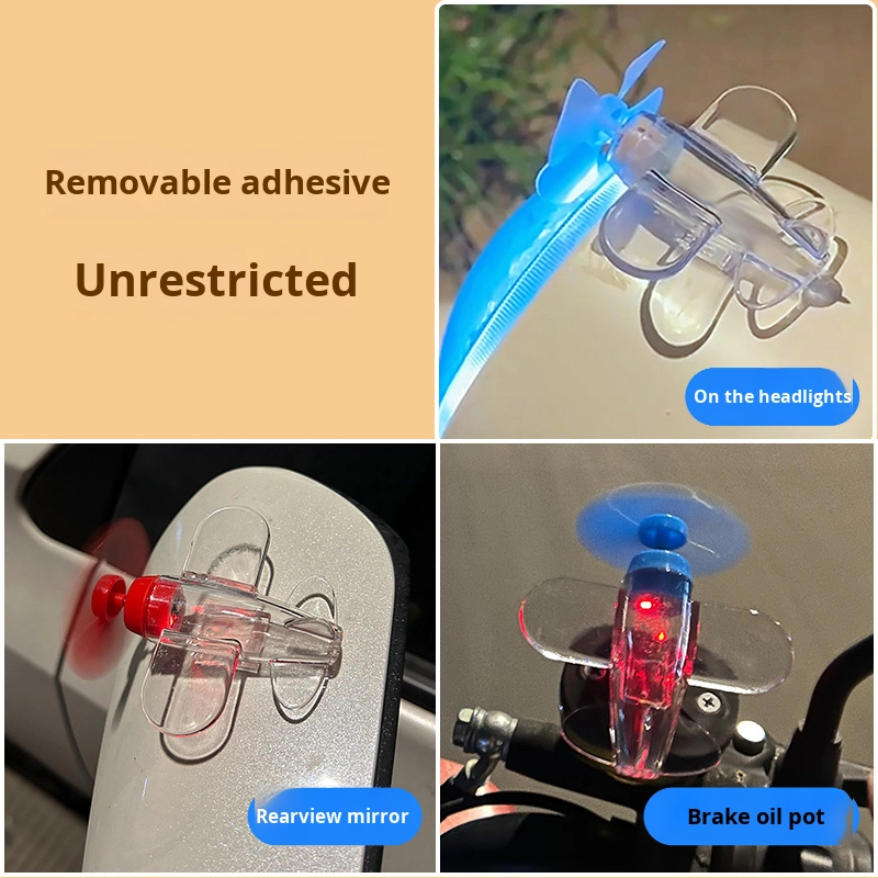 LED Toy Manufacturer - Custom Light-Up Bike Wind Power Ornament