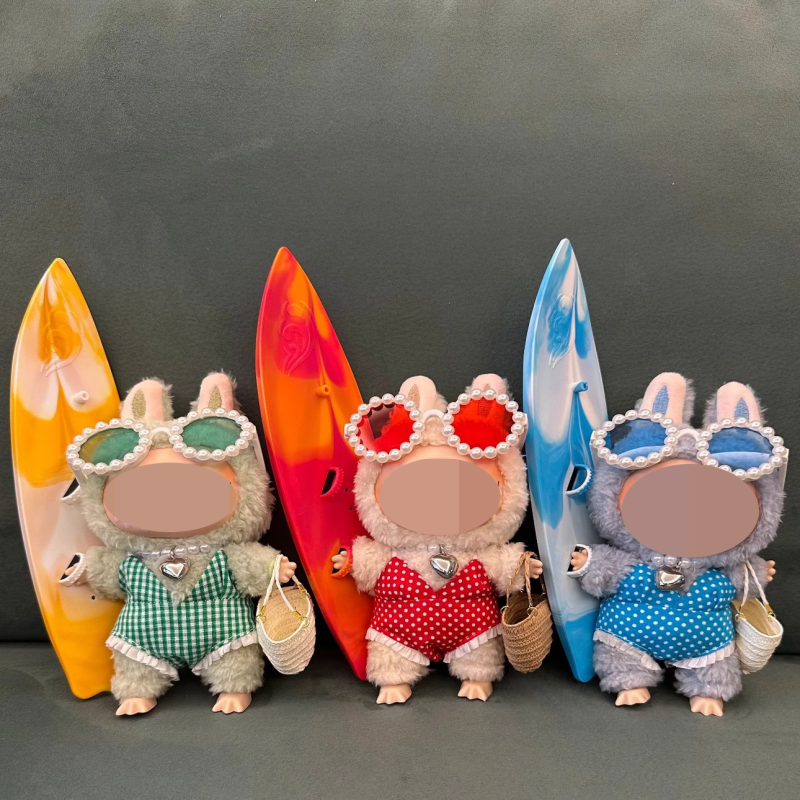 Vinyl Doll Clothes Factory - Custom 17cm Summer Suit for Toys