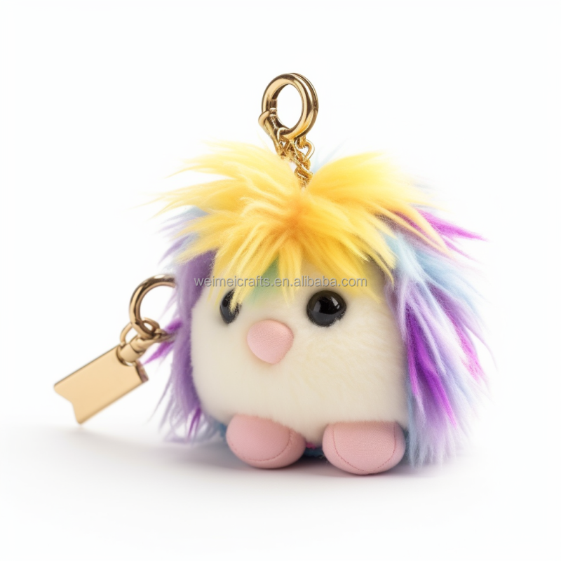 Anime Keychain Manufacturer - Custom Kawaii Mini Plush Toy Charm