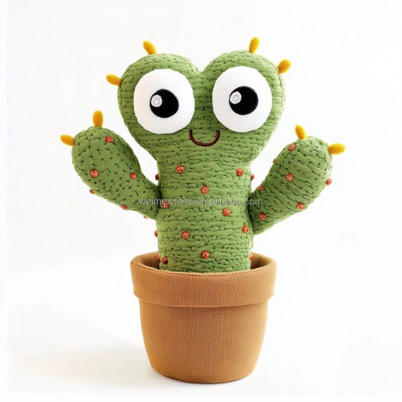 Talking Cactus Toy Factory - Custom Rechargeable Dancing Plush