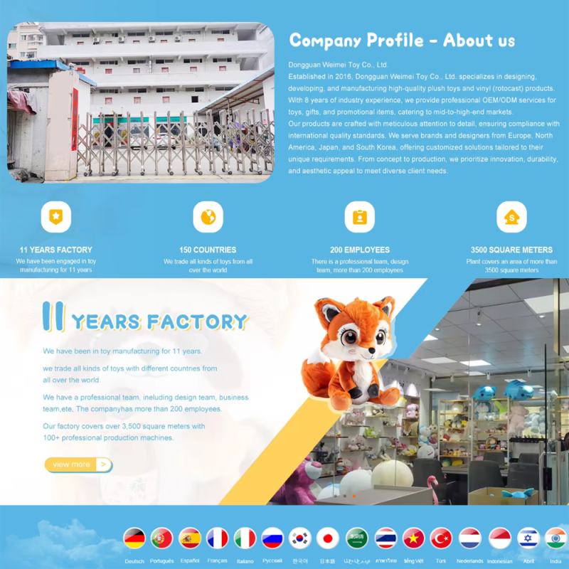 Plush Toy Factory - Mass Production Personalized Stuffed Doll