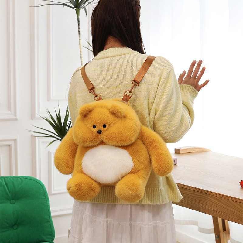 Bear Plush Backpack Factory - OEM Custom Childrens Cartoon Bag