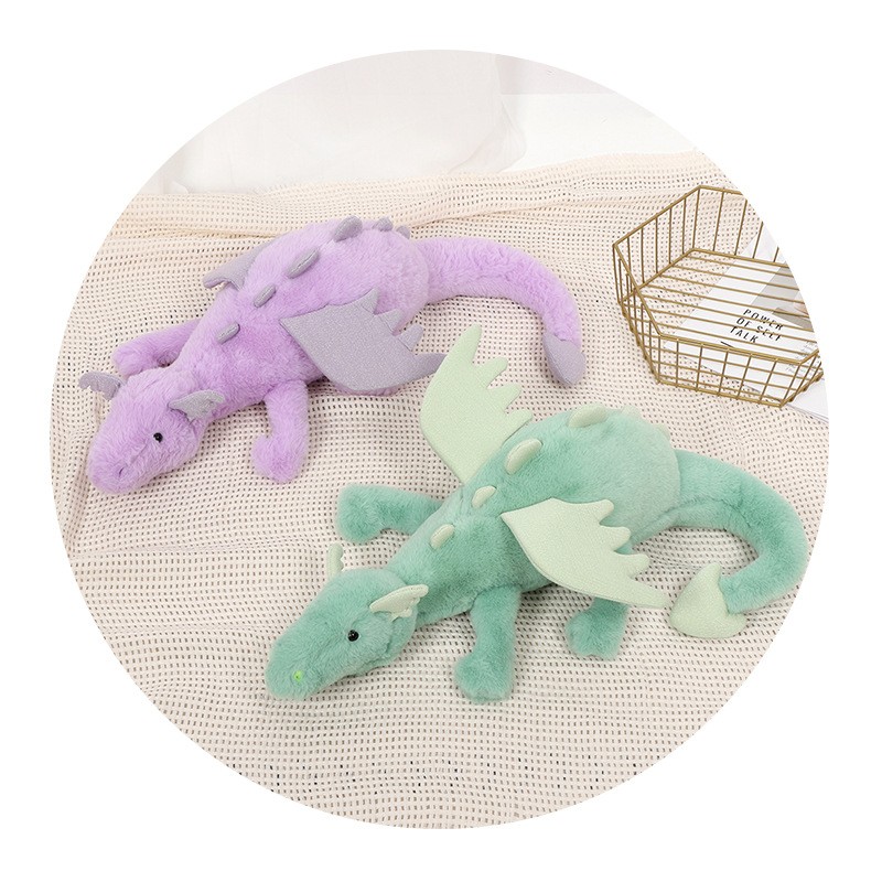 Snow Dragon AI Doll Manufacturer - OEM Custom Plush Dinosaur Pillow