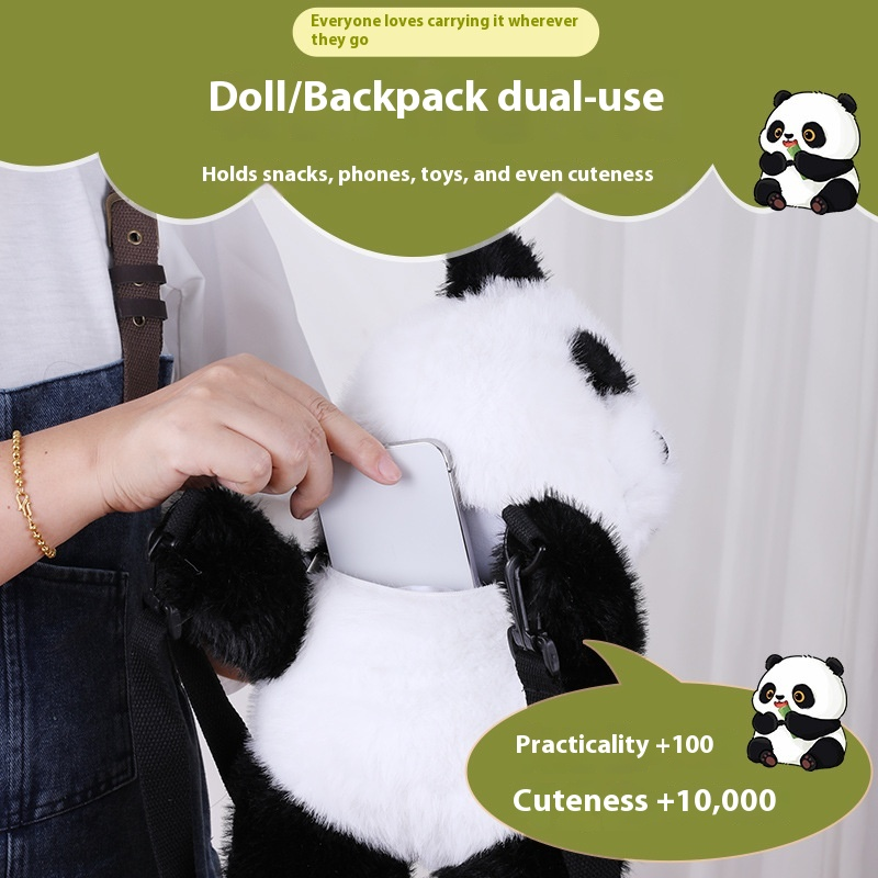Panda Qizai Doll Manufacturer - OEM Custom Simulation Giant Panda