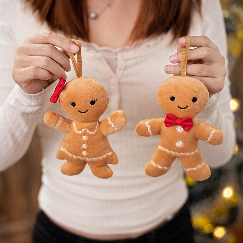 Christmas Plush Figure Manufacturer - OEM Custom Gingerbread Man