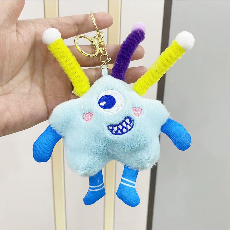 Monster Keychain Supplier - OEM Custom Funny Twist Design