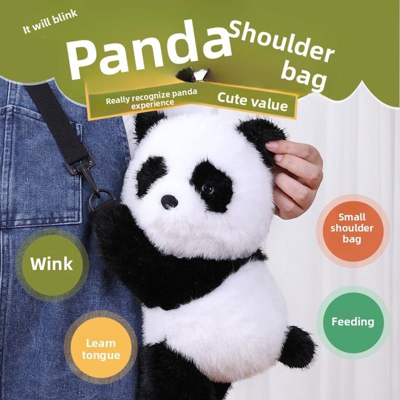 Panda Qizai Doll Manufacturer - OEM Custom Simulation Giant Panda