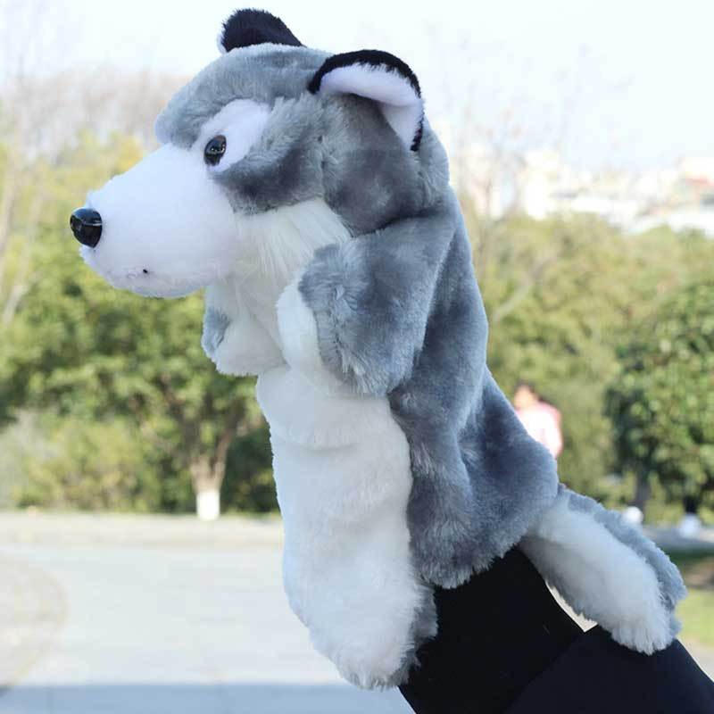 Plush Hand Puppet Bear Manufacturer - OEM Custom Crochet Glove Doll