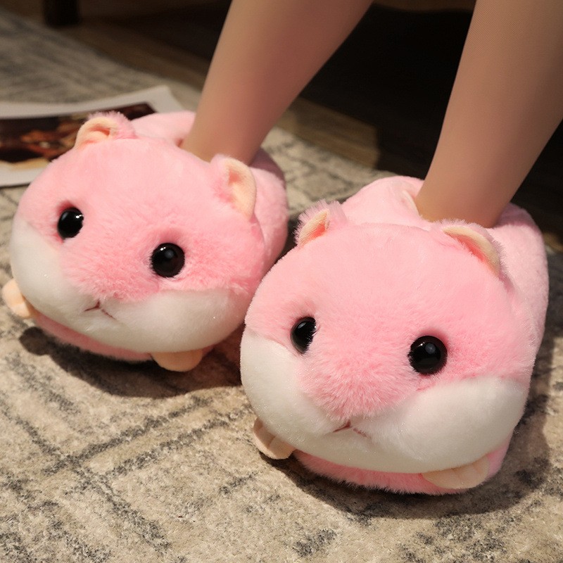 Animal Plush Slippers Manufacturer - OEM Custom Home Heel Thickened