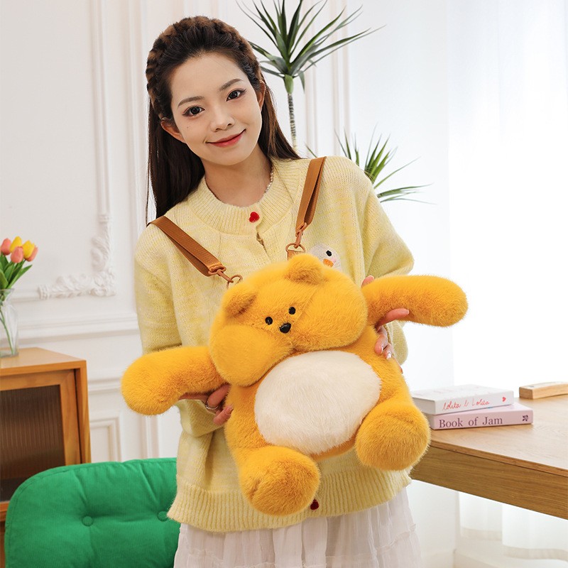 Bear Plush Backpack Factory - OEM Custom Childrens Cartoon Bag