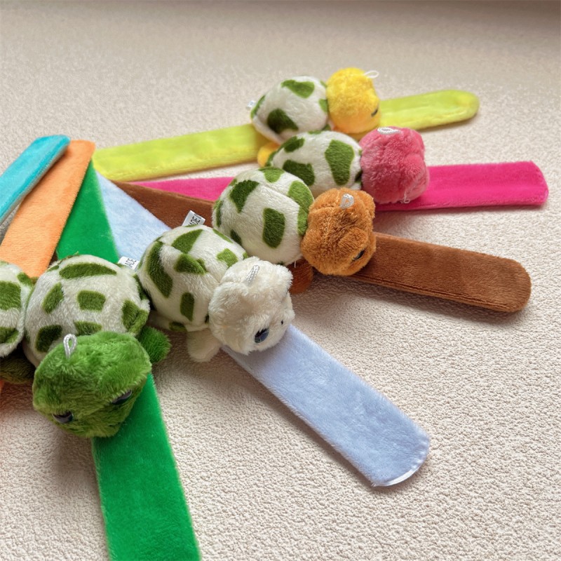 Sea Turtle Plush Toy Factory - OEM Custom Snap Bracelet Design