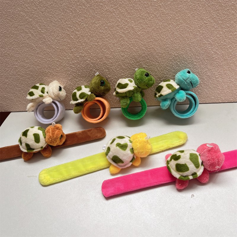 Sea Turtle Plush Toy Factory - OEM Custom Snap Bracelet Design