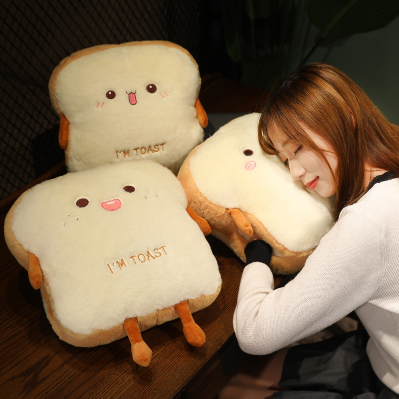 Toast Hand Warmer Pillow Supplier - Custom Wearable Plush Design