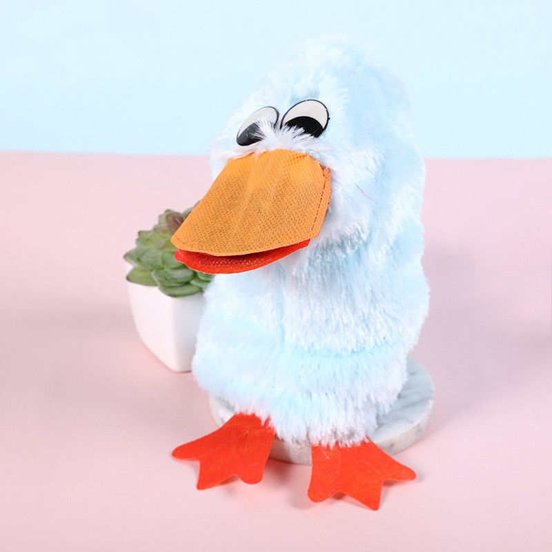 Plush Hand Puppet Manufacturer - OEM Custom Tongue Spitting Duck