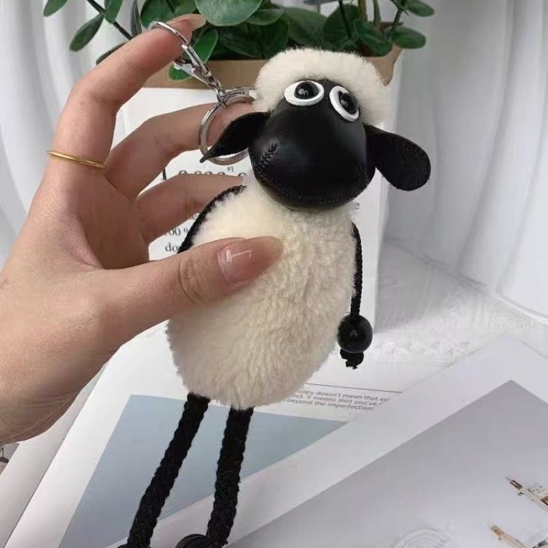 Cotton Lamb Keychain Manufacturer - Bulk Custom Plush Pendant Doll