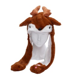 Christmas Glowing Hat Manufacturer - OEM Custom Santa Reindeer Ears