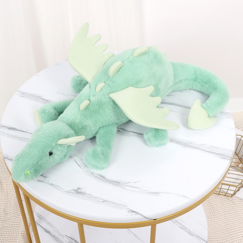 Snow Dragon AI Doll Manufacturer - OEM Custom Plush Dinosaur Pillow