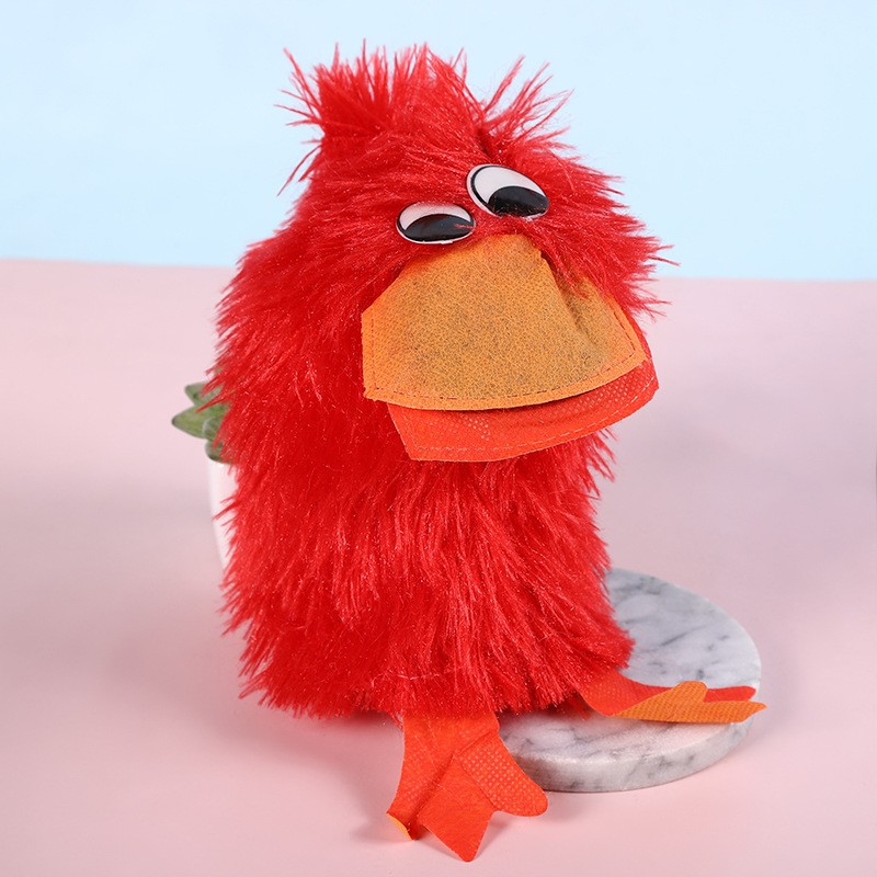 Plush Hand Puppet Manufacturer - OEM Custom Tongue Spitting Duck