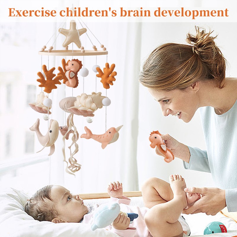 Crib Bell Pendant Supplier - OEM Custom Felt Wind Chimes