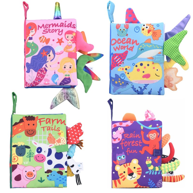 Cloth Book Manufacturer - OEM Custom Early Education Tail Book