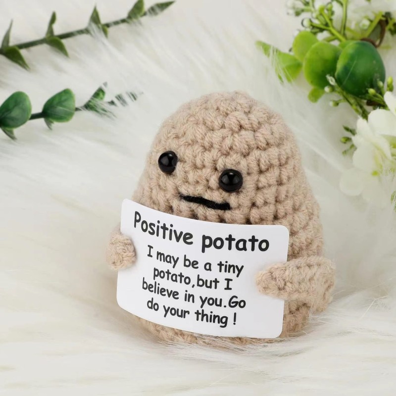 Potato Crochet Doll Supplier - OEM Custom Hand-crocheted Toy