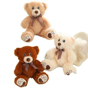 Super Soft Teddy Bear Supplier - OEM Custom Silk Embroidered Eyes