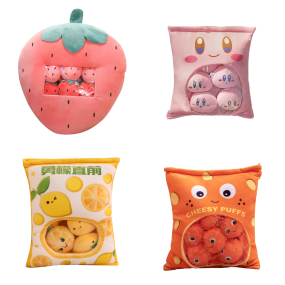 Fruit Plush Toy Supplier - OEM Custom Simulation Strawberry