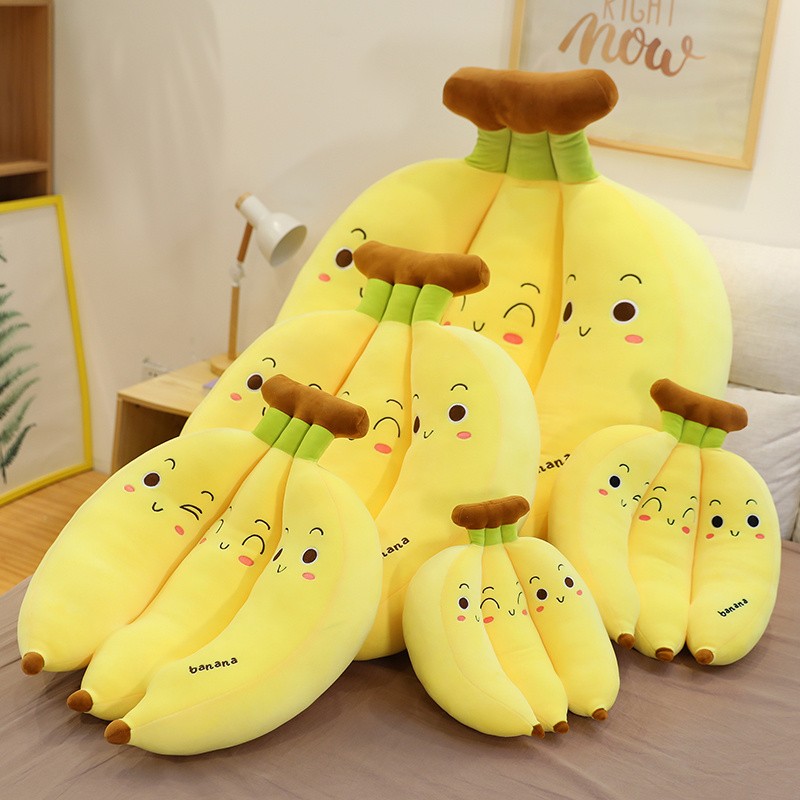 Banana Plush Pillow Factory - OEM Custom Kawaii Cartoon Cushion