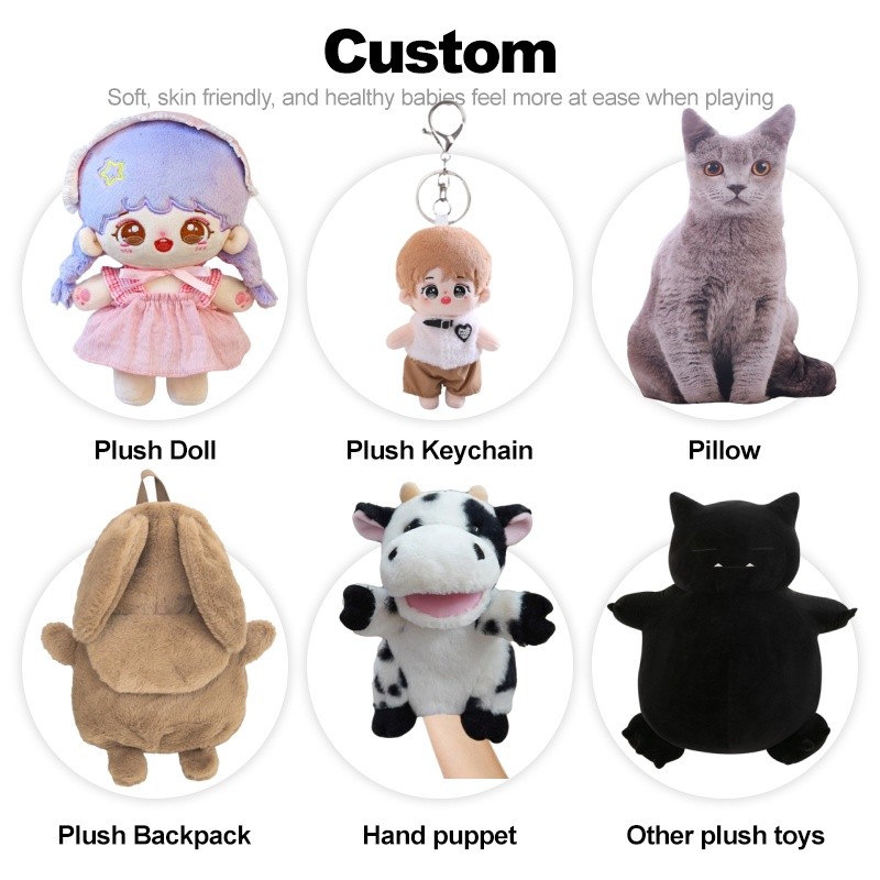 Plush Keychain Manufacturer - OEM Custom Kpop Idol Doll