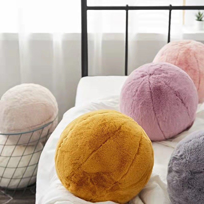 Velvet Ball Pillow Supplier - OEM Custom 25cm Sphere Cushion