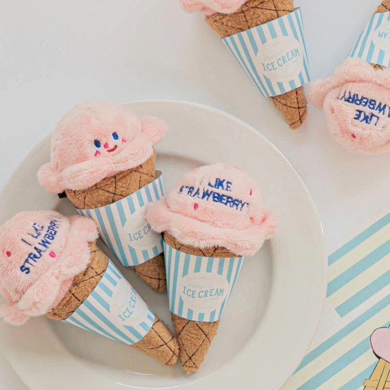 Pet Food Toy Manufacturer - OEM Custom Sniffing Sound Ice Cream