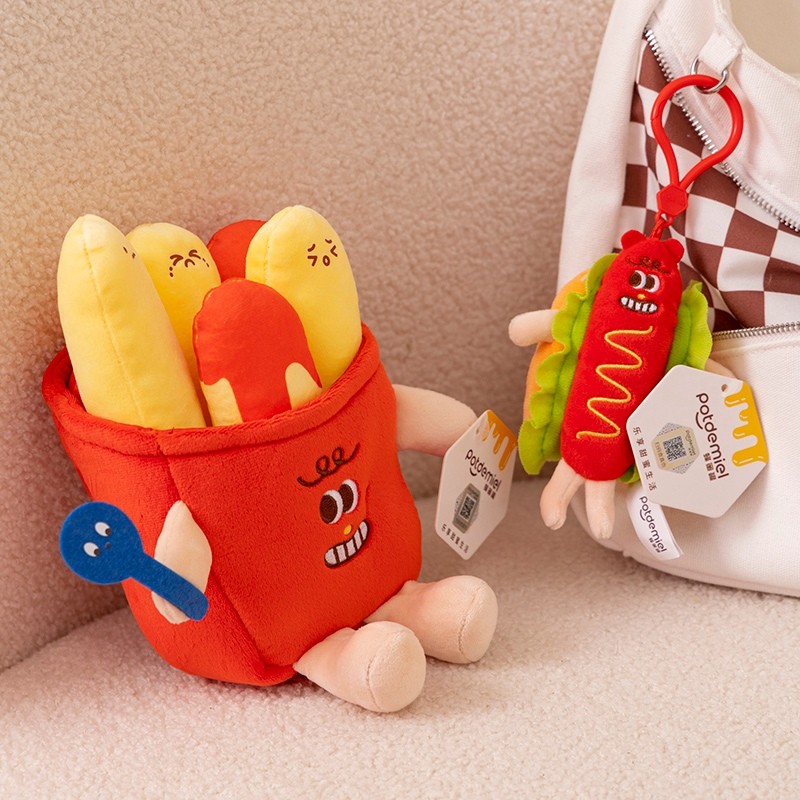 Food Plush Toy Manufacturer - OEM Custom Simulation Hamburger