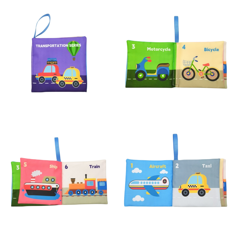 Baby Cloth Book Factory - OEM Custom Tails Enlightenment Toy